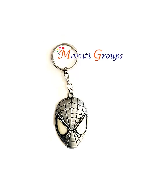Marvel Avengers Spider-Man Keyring - Metal 3D Face