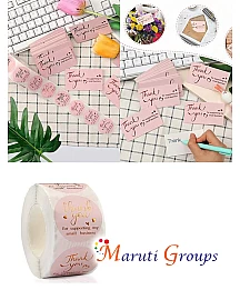 500stickers/roll Thank You for Your Order Business Cards Shopping Purchase Thanks Greeting Cards Appreciation Card for Small Business