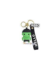 Hulk with Wristlet - 3D Keyring / Keychain