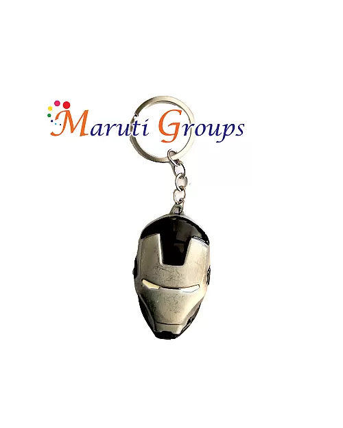 Marvel Avengers Iron Man Keychain / Keyring - Metal Steel Heavy Duty