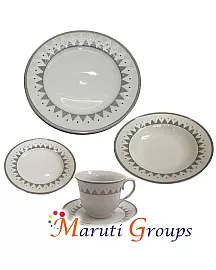 47 PIECE DINNER SET - 15kg