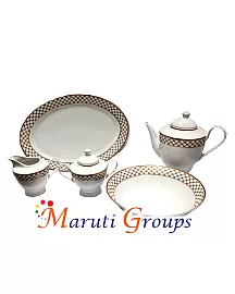 47 PIECE DINNER SET - 15kg