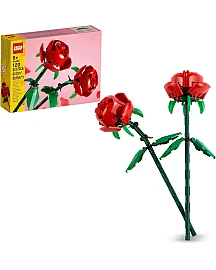 LEGO Botanicals Roses Faux Flowers Building Set 40460