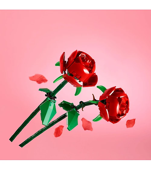 LEGO Botanicals Roses Faux Flowers Building Set 40460