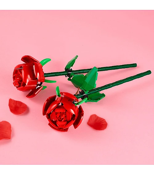LEGO Botanicals Roses Faux Flowers Building Set 40460