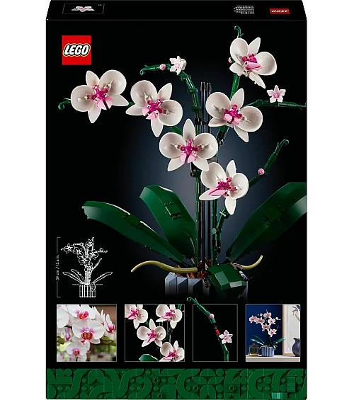 LEGO Icons Botanicals Orchid Artificial Plant Building Set for Adults 10311