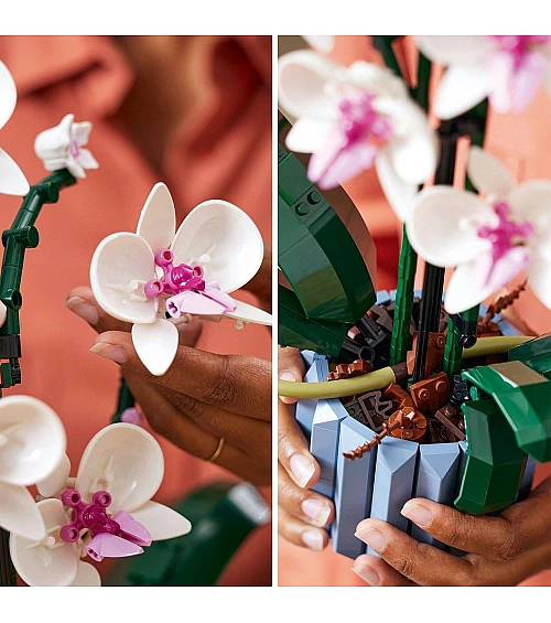 LEGO Icons Botanicals Orchid Artificial Plant Building Set for Adults 10311