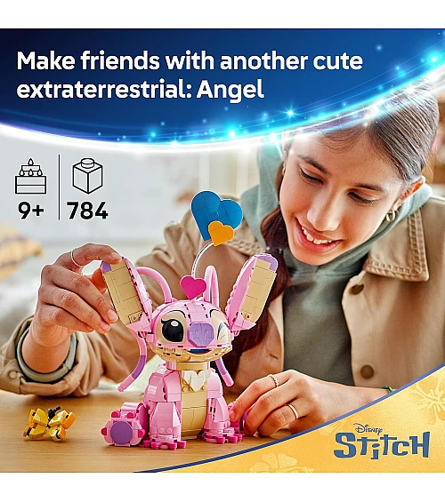 LEGO® Disney Angel Building Toy from Lilo & Stitch Collectible Display Set