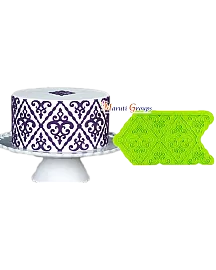 Filigree Damask Pattern Silicone Mould