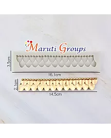 Frill Pearl Silicone Mould