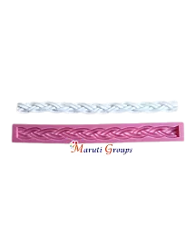 Long Braid Rope Silicone Mould