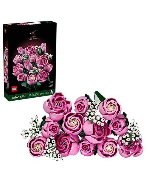 LEGO Botanicals Bouquet of Pink Roses (10374)